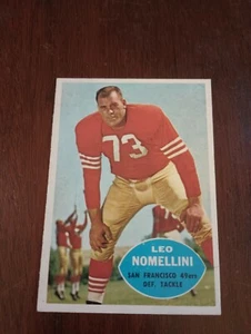 1960 Topps #121 Leo Nomellini (NRMT+) - Picture 1 of 2