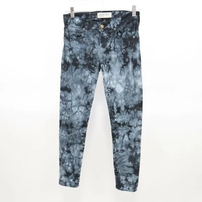 Jeans skinny Elizabeth and James Deb tingimento de tornozelo feminino W26 L26 azul denim  - Imagem 1 de 4
