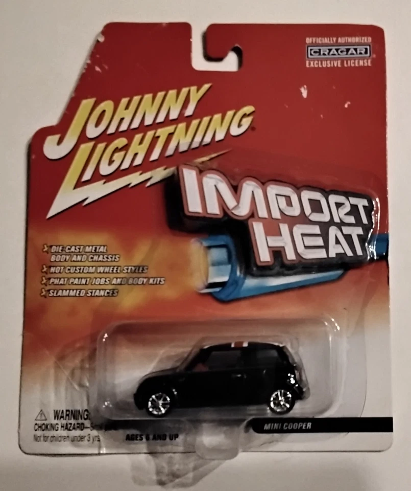 Mini Cooper "Union Jack" Import Heat Johnny Lightning Ref 24803 - Photo 1/1