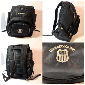 Union Pacific Ogio Mastermind Backpack, Black, Embroidered Logo, Utah, Railroad - Picture 1 of 23