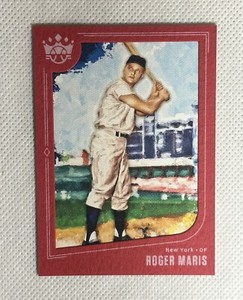 2019 Panini Diamond Kings Roger Maris #4 Red SP Baseball Card New York Yankees