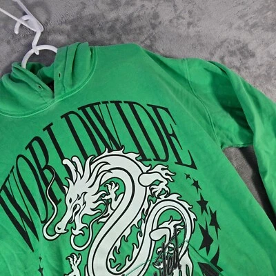 BoohooMAN Sudadera con Capucha Dragón Estampado Gráfico Pullover Sudadera Informal Para Hombres Talla M Foto 1 de 4