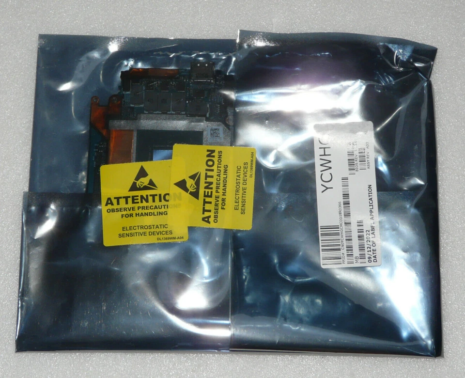 NEW GENUINE ALIENWARE M15 R6 MOTHERBOARD i7 11800H 4.6GHz RTX NV 3060 6GB YCWHG - Image 1 of 1