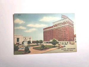 Postcard Vintage Hotel Jefferson. Dallas, Texas A240 - Picture 1 of 3