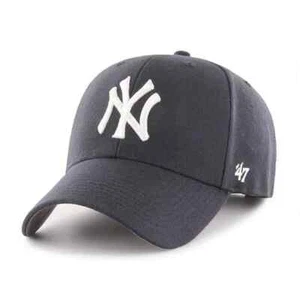 New York Yankees 47 Brand Navy Home MVP Adjustable Hat - Picture 1 of 2