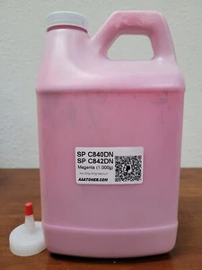 (1.000 g) Recarga de tóner magenta para Ricoh SP C840, SP C840DN, SP C842DN (SP C840A) - Imagen 1 de 3