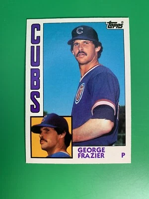 1984 Topps George Frazier #39T Chicago Cubs - Image 1 of 2