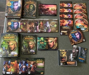 WORLD OF WARCRAFT BATTLE CHEST BURNING CRUSADE FROZEN THRONE REIGN CHAOS WOW LOT - Picture 1 of 9