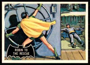 1989 Topps Batman Deluxe Reissue Edition Robin to the Rescue #20