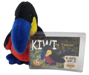 1995 Ty Beanie Babies 6" Kiwi the Toucan - Picture 1 of 5