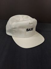 BASF Strapback Hat Embroidered White Retro Calhead