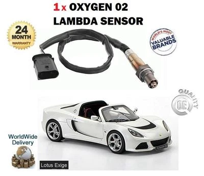 PER LOTUS EXIGE 3.5 V6 VVTI S 350CV 24V 2012-->NUOVO SENSORE OSSIGENO LAMBDA 1X02  - Immagine 1 di 3