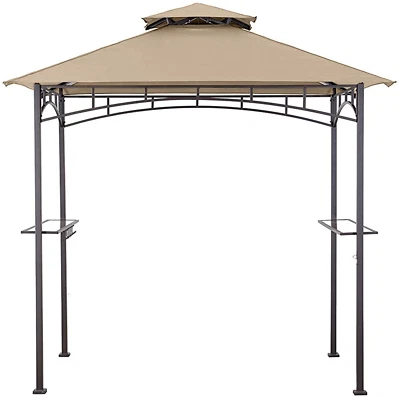 Grill Gazebo Replacement Canopy Beige Top Fabric ONLY NEW