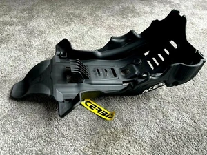 HONDA CRF 450 R R RX 2021-2023 PLÁSTICO ACERBIS PROTECTOR DE SUMIDERO NEGRO - Imagen 1 de 2
