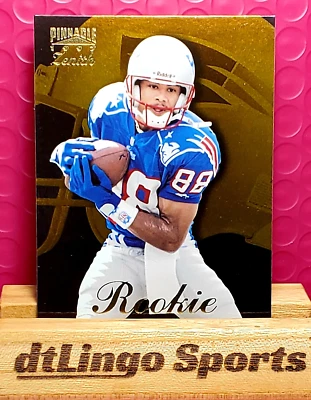 1997 Pinnacle Zenith TERRY GLENN #121 New England Patroits Rookie - Image 1 of 4