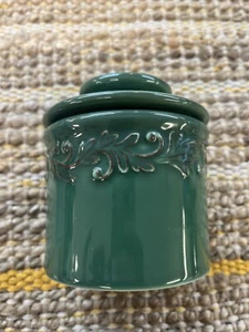 The Original Butter Bell Crock - Emerald Green - Enjoy Spreadable Butter - Picture 1 of 12