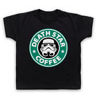Star Death Café Wars Coffee Stormtrooper Parody Kids Childs T-Shirt