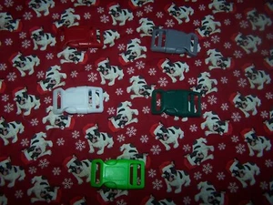 Wet Nose Designs Boston Lovers Christmas Dog Collar Boston Terrier COLOR Buckle - Picture 1 of 8