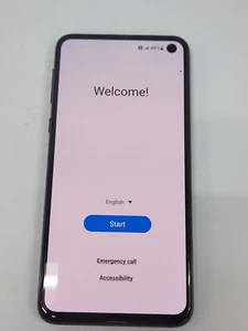 DEFECTIVE - Samsung Galaxy S10E - 128 GB - Black- GSM Unlocked - SM-G970U - 8623 - Afbeelding 1 van 6