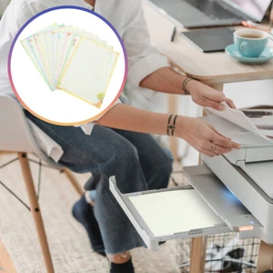 50 Sheets Creative Printer Paper Decorative Printing Sheet Printing Supply - Picture 1 of 12