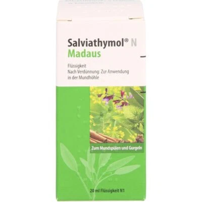COOPER CONSUMER HEALTH DEUTSCHLAND GMBH SALVIATHYMOL N Madaus Tropfen 20 ml PZN 11548391