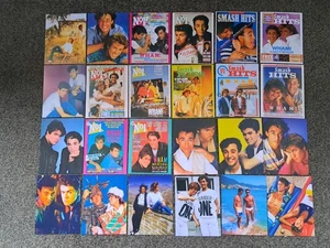 Wham Geroge michael set of 24 post cards superb condition A+ postcards - Picture 1 of 1