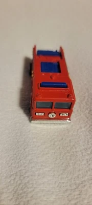 Hot Wheels Fire Eater #51 Emergency Red Black Wall Tires Vintage NM - Image 1 of 4