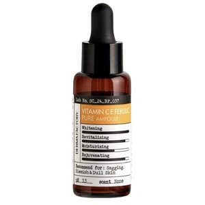 DERMA FACTORY Vitamina C E Ferulic Puro Ampolla Siero 22ml Schiarente - Foto 1 di 3