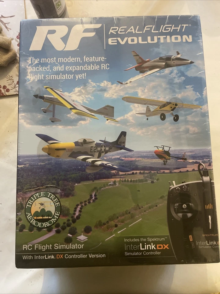 Realflight RealFlight Evolution RC Flight Simulator with InterLink DX C A-RFL... - Image 1 of 1