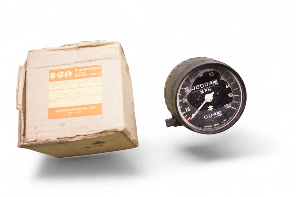 Suzuki TS185 1975 (M) USA (E03) SPEEDOMETER TS185L 34200-30020-000 *C2720 - Image 1 of 4