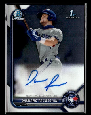 Damiano Palmegiani 2022 Bowman Chrome Auto - Image 1 of 2