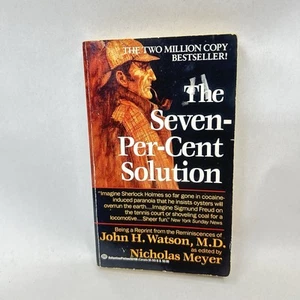 The Seven Per Cent Solution By John H. Watson Fiction Rediscovered Manuscript - Picture 1 of 18
