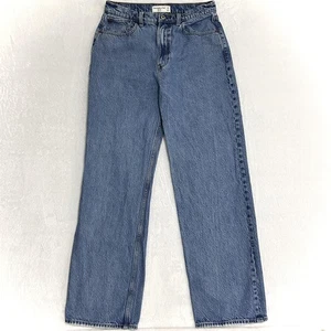 Abercrombie & Fitch Jeans Womens 28/6R The Loose High Rise Y2K Baggy Denim 28x30 - Picture 1 of 14