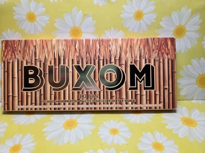 Buxom Tiki Bar Eye and Cheek Palette 6  Pan Eyeshadows Highlighter Blush BNIB - Image 1 of 4