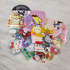 Sanrio Hello Kitty Kawaii Aufkleber Flocken (40) Posten Sack o Sticker gemischt RETRO - Bild 1 von 4