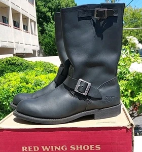 BOTAS RARAS RED WING INDIAN 4312 WORTHINGTON INGENIERO ARNÉS NEGRO 11D - Imagen 1 de 24