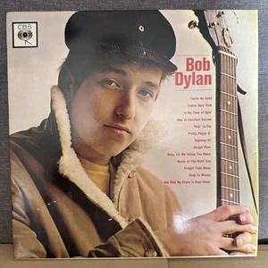 Bob Dylan – Bob Dylan LP CBS S 32001 UK Stereo VG+/VG Folk Debut - Picture 1 of 6