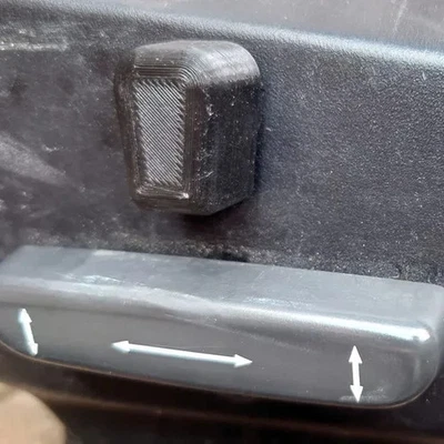 Tapa de Botón de Ajuste de Asiento de Energía Eléctrica para Saab c900 900 9000 9-5 Negro Foto 1 de 4