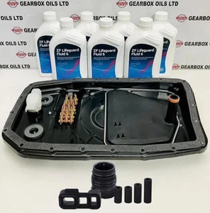 BMW ZF 6HP26 CAJA DE CAMBIOS AUTOMÁTICA 6 VELOCIDADES METAL SUMPPAN MANGUITO, ADAPTADOR, TUBOS ACEITE 7L - Imagen 1 de 7