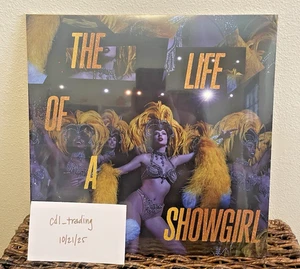 Taylor Swift - The Life of A Showgirl Lovely Bouquet Golden Vinyl NEW SEALED - Picture 1 of 3