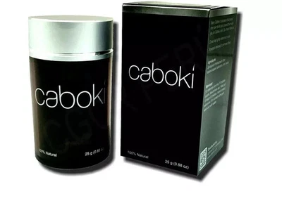 Caboki Plastic 25 Grams Hair Building Fibers (DARK BROWN), Pack of 1 - Image 1 of 4