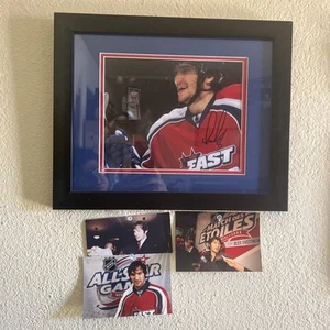 Alex Ovechkin Washington Capitals Autographed & Framed 8x10 & Authenticity Coa - Picture 1 of 4