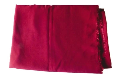 Stoffe Reststück Mikrofaser  Bordeaux - Bild 1 von 3