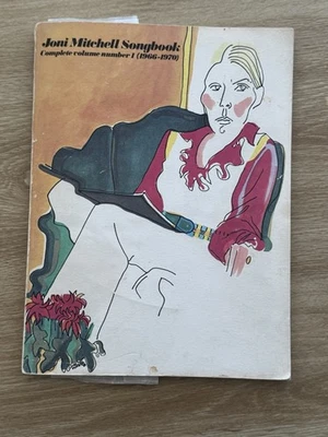 Libro de canciones Joni Mitchell 1974 - tapa blanda Foto 1 de 4