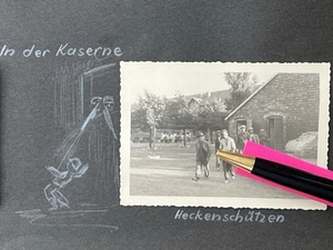 In der Kaserne Heckenschützen 2wk Polenfeldzug Czestochowa Polen Fotoalbum Slask - Picture 1 of 2