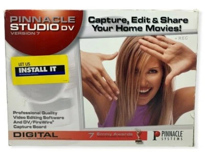 * Pinnacle Studio Version 7 Digital Imaging Software Professional Movie Making - Image 1 of 4