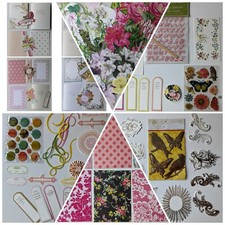 Anna Griffin Cardmaking Selection - approx. 160 items inc. 8 Cards