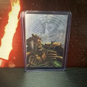 1995 Flair Marvel Annual BANSHEE vs PHALANX Holo Blast Insert Card #9 of 12 - Bild 1 von 3