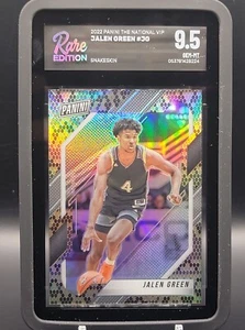 2022 Panini The National 2021 VIP Gold Pack Jalen Green Snakeskin RARE 9.5 - Picture 1 of 2