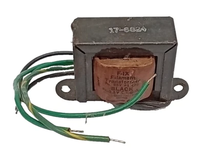 Transformador de potencia de filamento 1 NOS F-1X TRIAD.  115V - 2.5V C.T @ 3A Foto 1 de 4